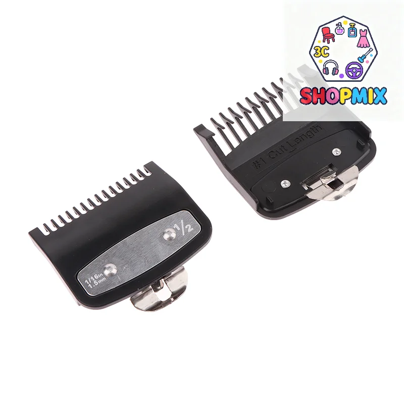 

3Pcs Hair Clipper Guards Guide Combs Trimmer Cutting Guides Styling Tools Attachment Compatible 1.5mm 3mm 4.5mm