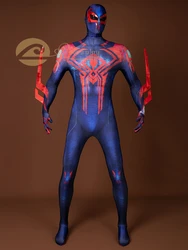 Miguel O'Hara Cosplay Costume Men Jumpsuit Headgear Arm Accessories Halloween Upgraded Outfit
