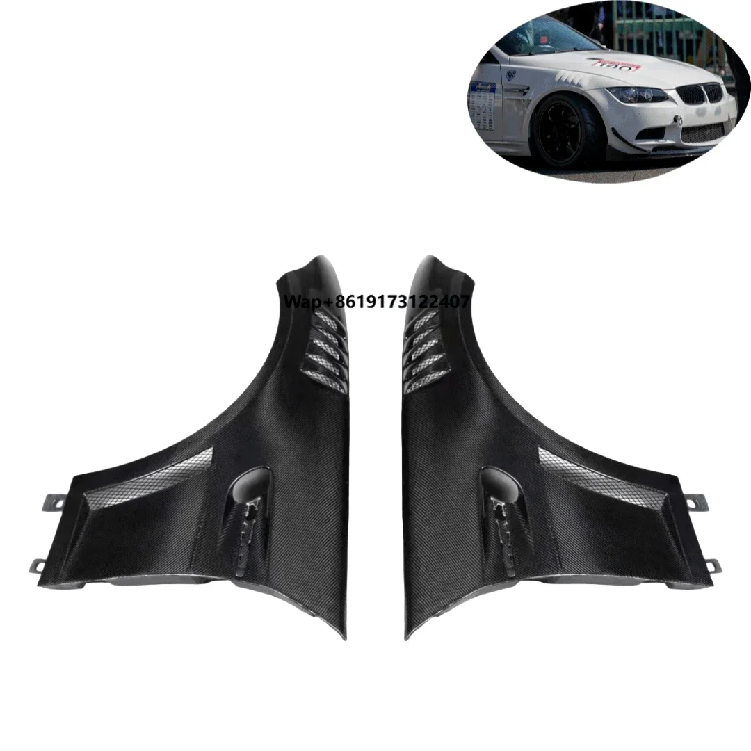

Carbon APEX New RS Style Carbon Fiber Front Fenders for E92 M3 2008-2013 Replacement Side Vents OE -E92-FF-CF 1 Month