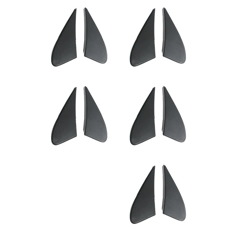 10PC Exterior Rear View Mirror Trim Side Mirror Triangle Fender Trim For Toyota Corolla 2003-2008 60118-12010