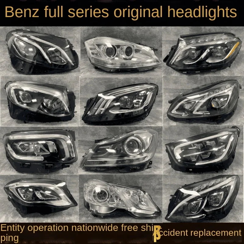 

for Mercedes Benz All series C200L GLC GLA180 E260 GLK300 S350 Headlight Assembly Car Accessories