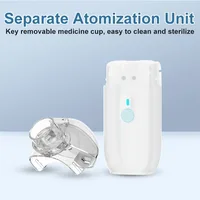 Handheld Mesh Nebulizer Suitable for Whole Family Health, Portable Device with Mesh Technology for Instant Medication Delivery, for & Travel Use, for &, Operation & Daily Care 5