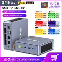 GMKtec G6 Mini PC AMD Ryzen 3 5425U 16GB RAM 512GB SSD Windows 11 Pro Desktop Computer Dual 2.5G RJ45 WiFi6E BT5.2 Mini PC