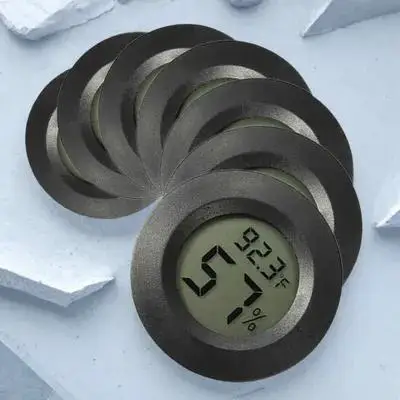 

7Pcs Reptile Thermometer Humidity Gauge Mini Digital Hygrometer Temperature Meter for Indoor Outdoor Humidity Meter