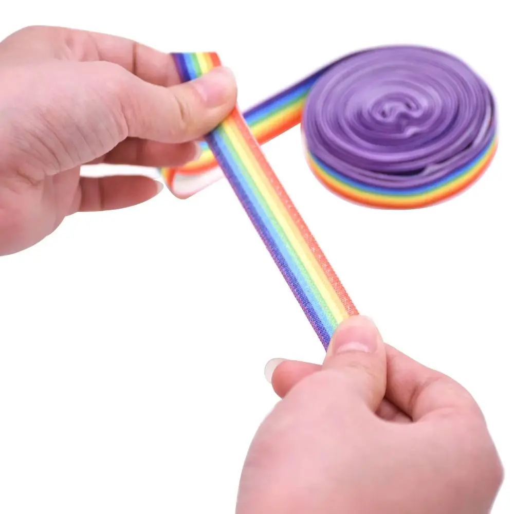 Highly Elastic Chinese Jump Rope Gradient Color 300cm Long Skipping Rope Reaction Abilities Sports Group Jump Rope Party Favors