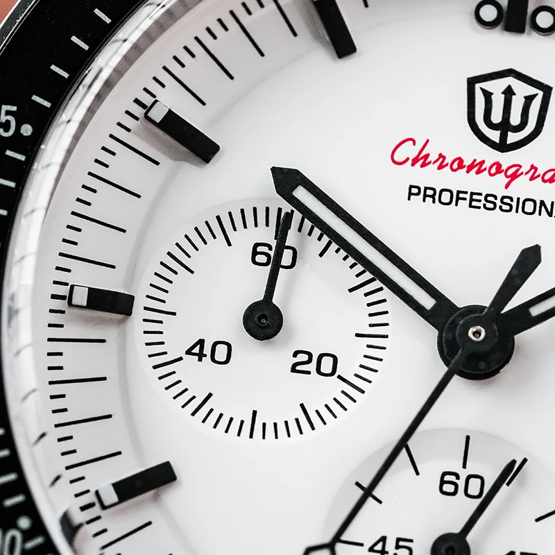 Watchdives WD1860 Кварцевые часы VK63 Хронологический механизм Сапфировые часы 10 бар Водонепроницаемые часы из нержавеющей стали с подарочной коробкой