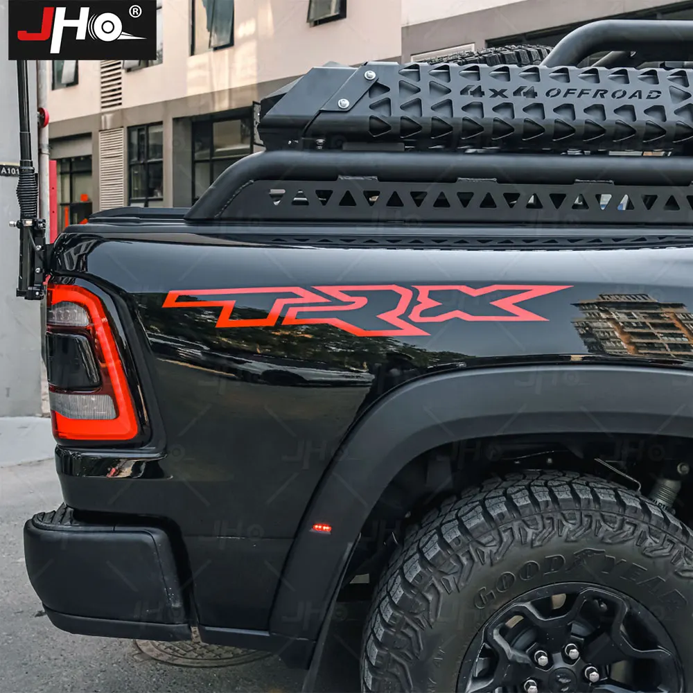 JHO Front Hood Decals Truck Body TRX Decoration Sticker Film for Dodge Ram 1500 TRX 2021 2022 2023 Exterior Accessories view 5