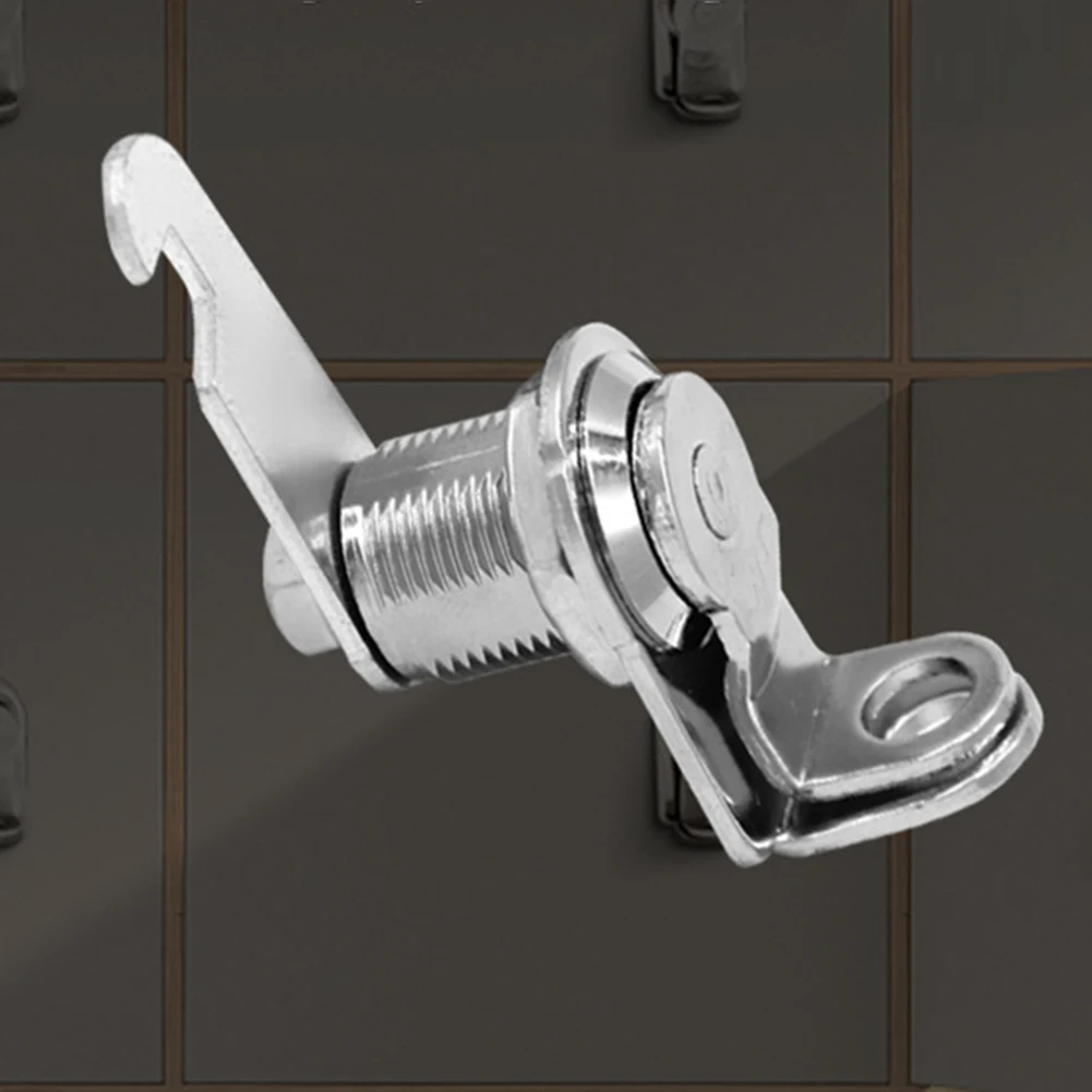 Zinc Alloy Cam Lock For Cabinets And For Lockers Compatible With Padlocks For Protection Of Electronics Safes And Mailboxes