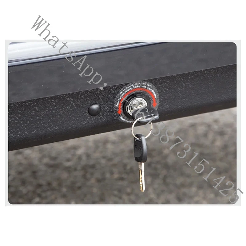 

Suitable Universal ABS Sports Car Roof Box Dual-Sided Opening Lockable Anti-Theft 500L Outdoor Use