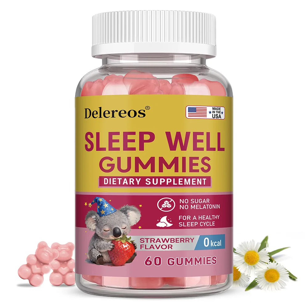

Sleep Well Gummies Helps You Fall Asleep Quickly and Naturally Improve Rest Quality Dietary Supplements & Calm Mood