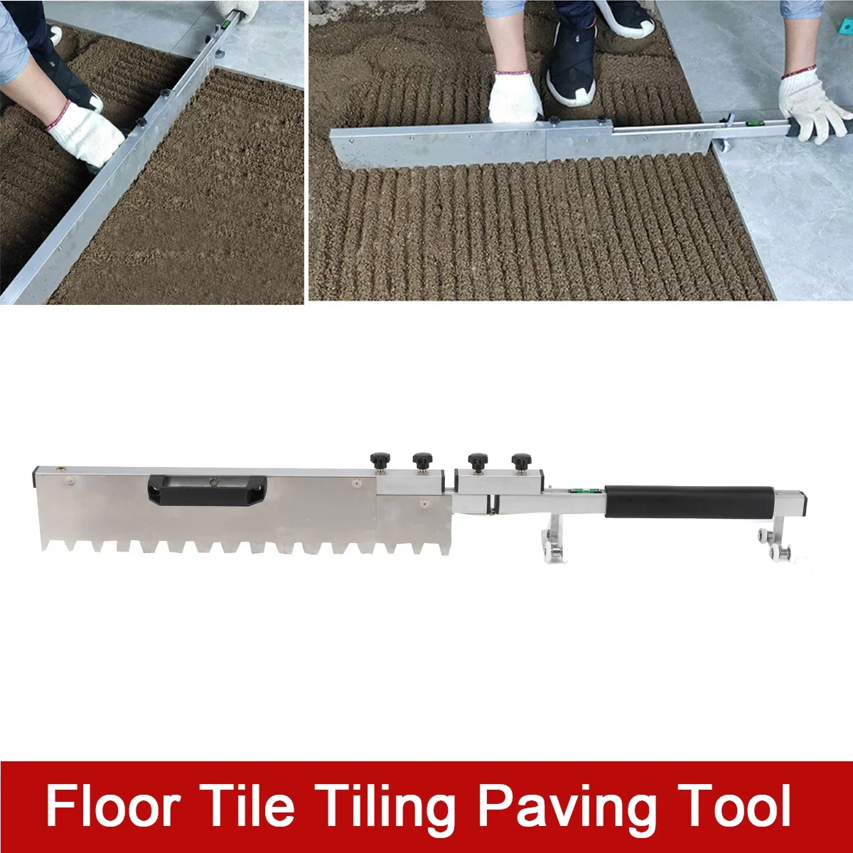 Leveling System Flat Sand Tiling Tile Leveler Tile Flat Ash Device Paving Tile Plasterer Flooring Tile Tool