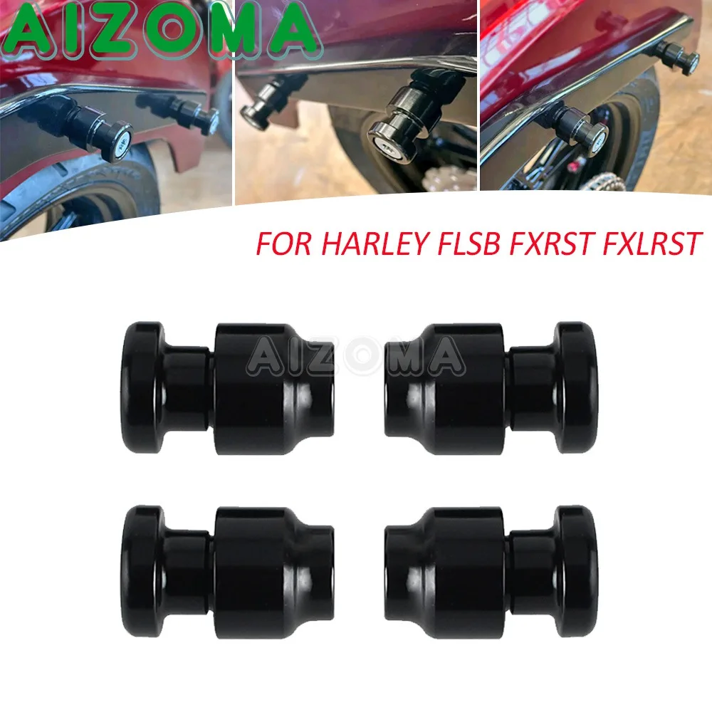 

Motorcycle Saddlebag Mounting Kit Side Luggage Bags Bushing Bo lt For Harley Softail Low ST Rider FXLRST FXRST Sport Glide FLSB