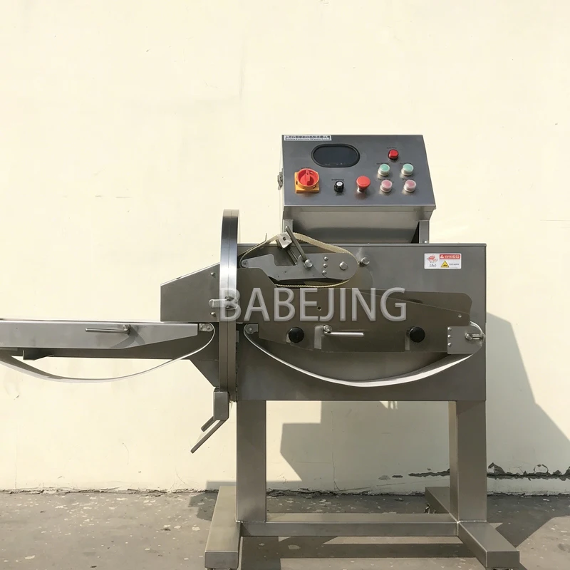 Electric Fully Automatic Meat Slicer for Sausage Ham Beef - Vertical Vegetable Cutter Machine for Kitchen