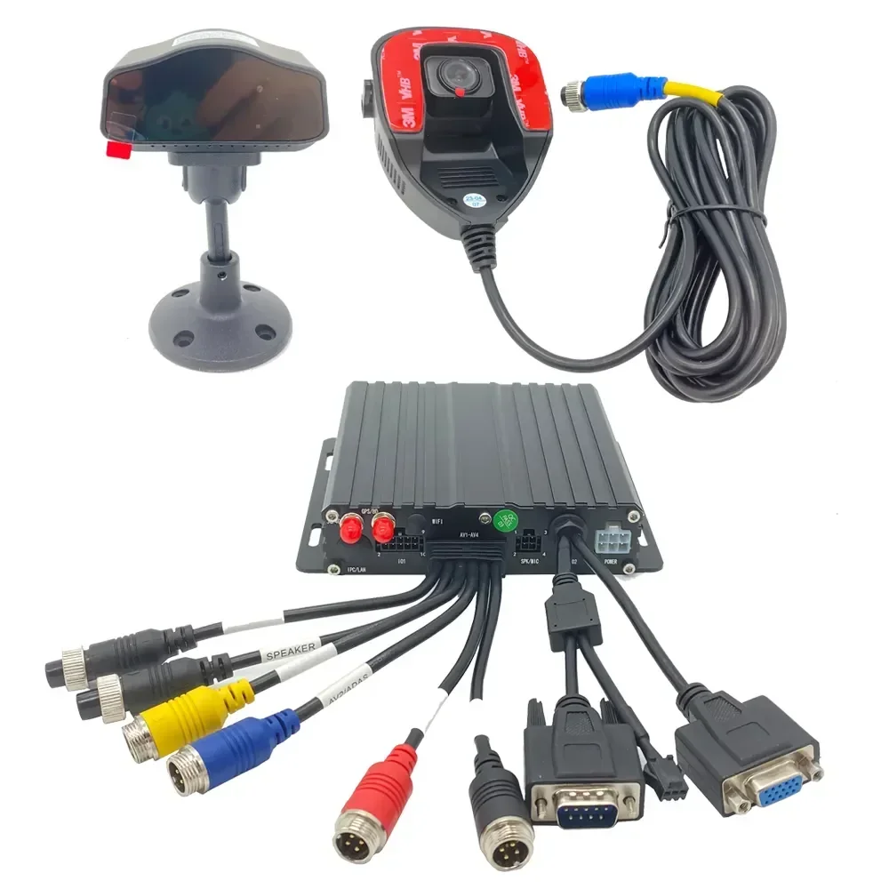 5 قنوات 1080p H.265 AI 2 * SD MDVR مع 4G / GPS / Wifi FHD مصنع التسجيل بالجملة #1