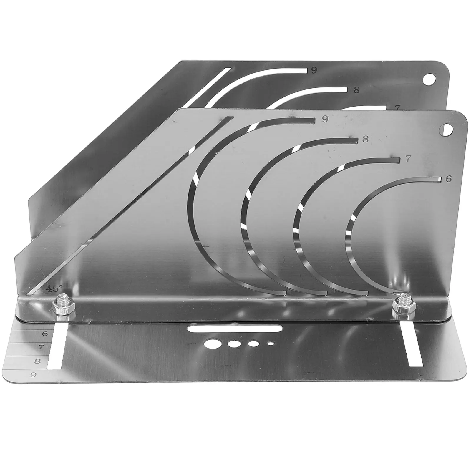 

Insulation Pipe Foam Tube Cutting Tool Guide Stainless Adjustable Opening Versatile Cuts Material