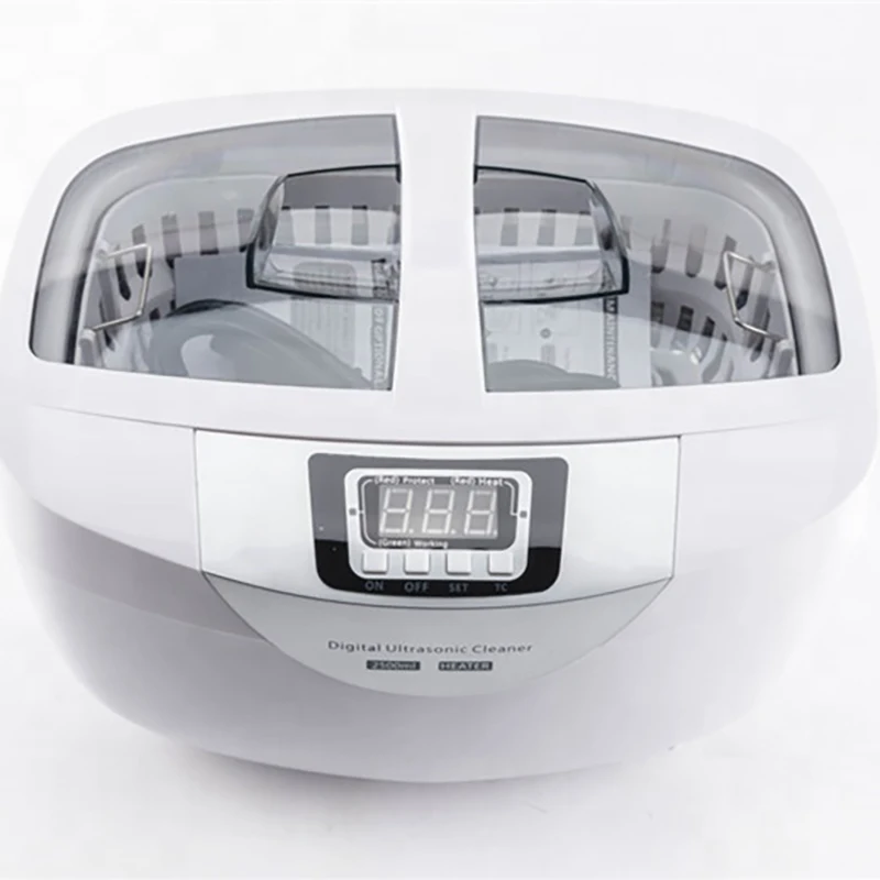 

Hot Selling 2.5L Portable Digital Ultrasonic Cleaner Ultrasonic Cleaner Heating for Home/glasses/jewellery/dental