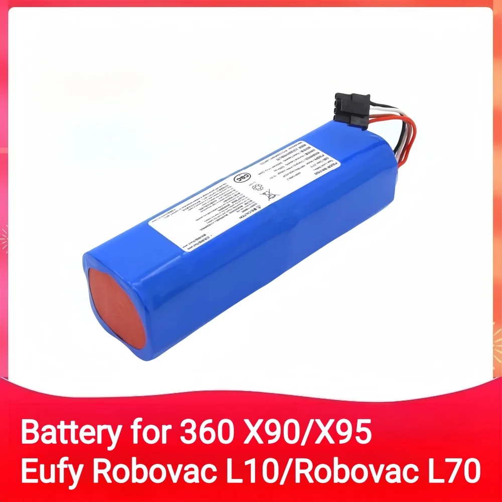 

14.8V Battery Pack for Qihoo 360 S9 X95 X90 sweeping machine battery eufy L70 L10 Robotic Vacuum Cleaner Replacement Batteries