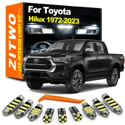 ZITWO-luz LED Interior para matrícula, accesorios para Toyota Hilux MK5 MK6 MK7 MK8 1972- 2018 2019 2020 2021 2022 2023