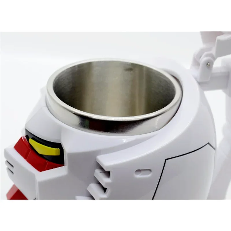 Creative 3D Stereo Gundam Model Head Stainless Steel Water Cup Mug Beer Mug Holiday Gift