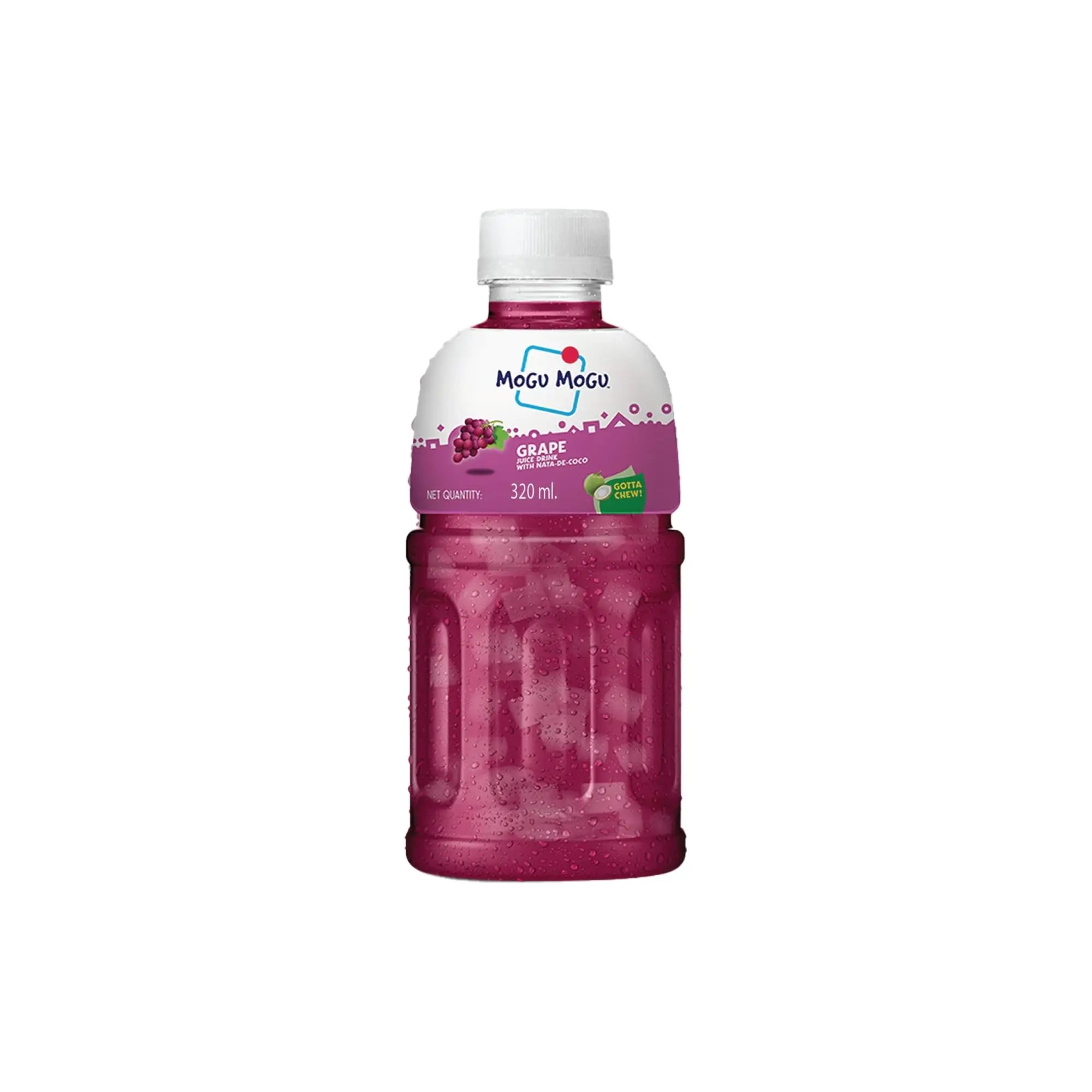 Nata Coco Uvas MOGU 320ml Tailandia Paquete de 12 Unidades