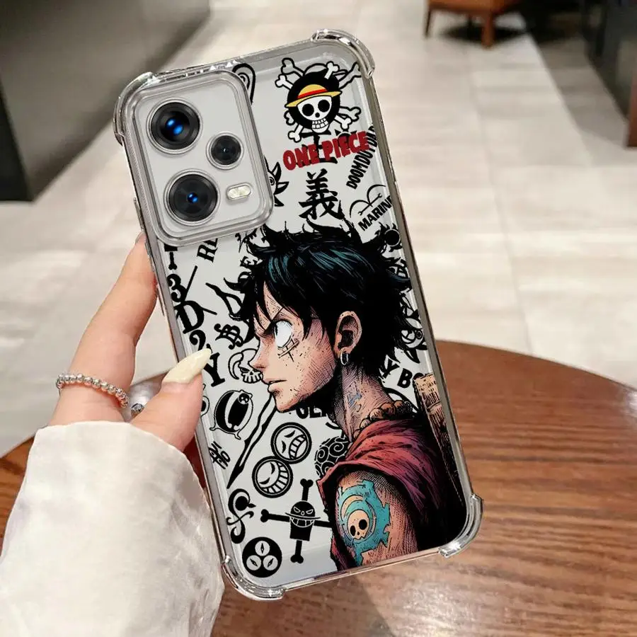 Weiche Handyhülle für Redmi Note 11s 9S 10 Lite 14 Pro Plus 11 12 13 10s Cool Ones Pieces Ruffy