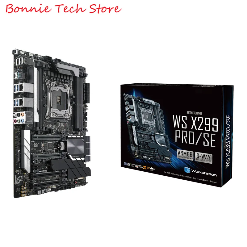 

WS X299 PRO/SE , ATX Motherboard LGA2066,Core X-series Processors