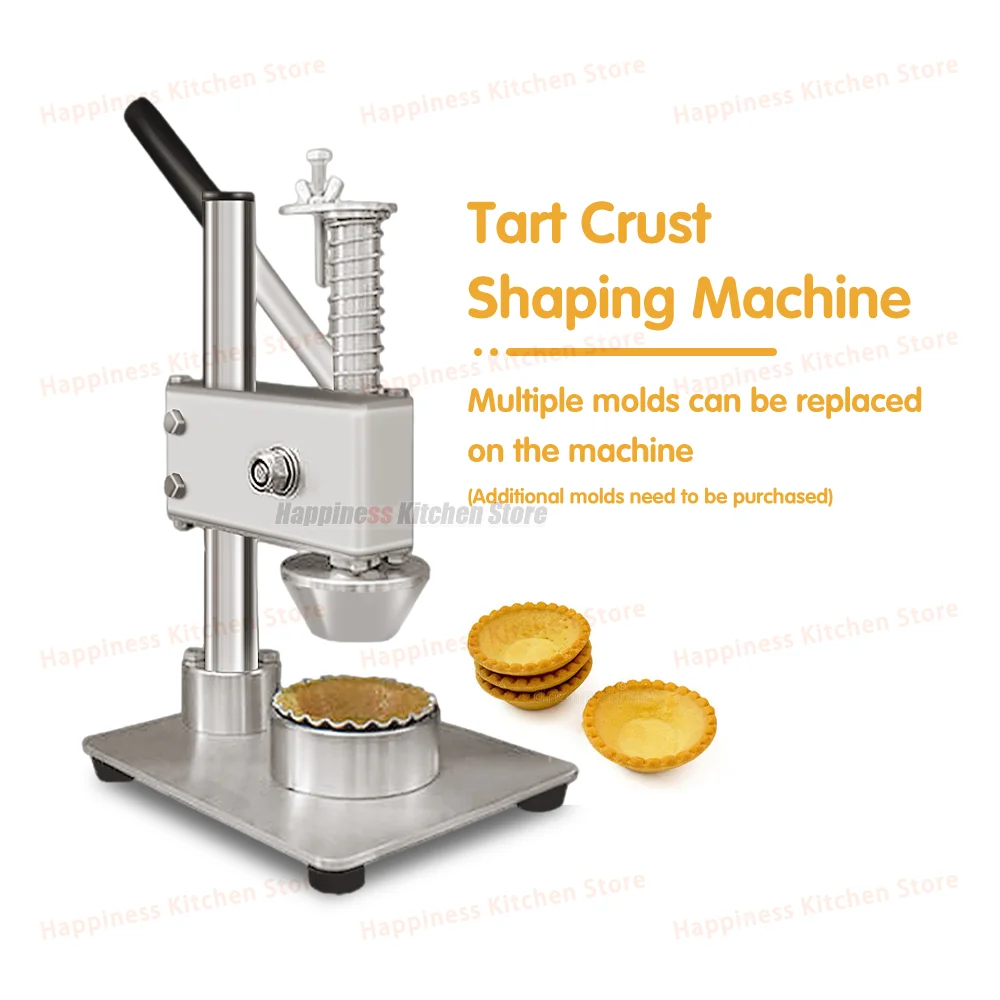 

Commercial Manual Egg Tart Shape Machine Stainless Steel Non-Stick Cupcake Mold Multiple Size Baking Mould Pastry Tool