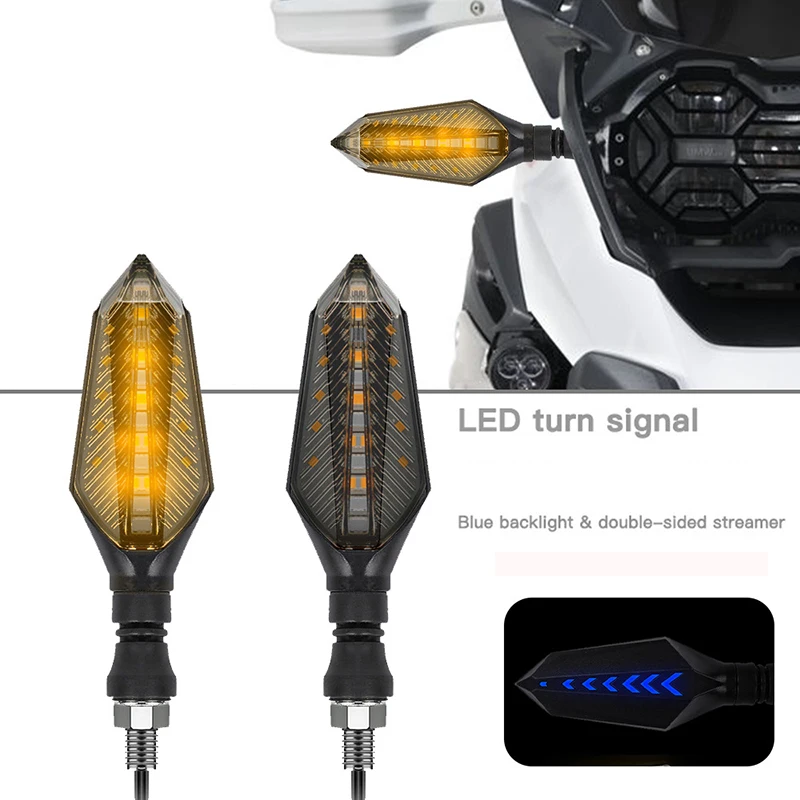 Car Led Strip Daylight Flow Running Light Waterproof Auto For Tmax 530 Accessories Suzuki Boulevard M109r