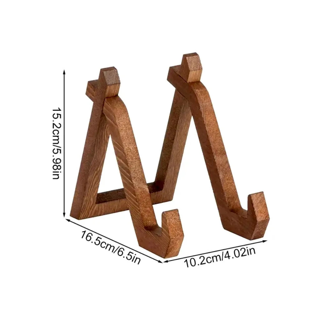 رف شاشة خشبي عتيق، حامل تخزين سجلات الفينيل العملي القوي، حامل كتب الطبخ المكتبي المصنوع يدويًا لغرفة النوم والمقهى CD #6