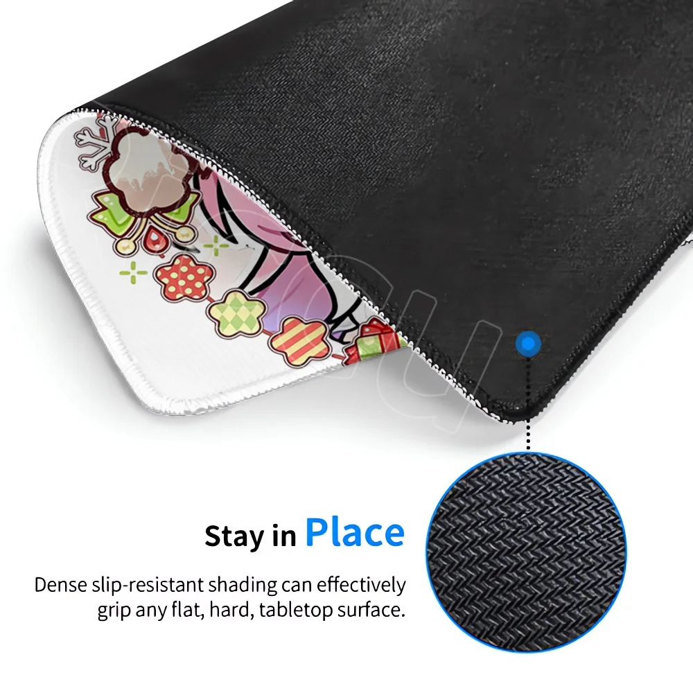 Alas Mouse Natal Amphoreus HD Print Keyboard Mat Honkai Star Rail Cyrene Hyacine Evernight Mousepad 180x220 400x450 Mouse Pad