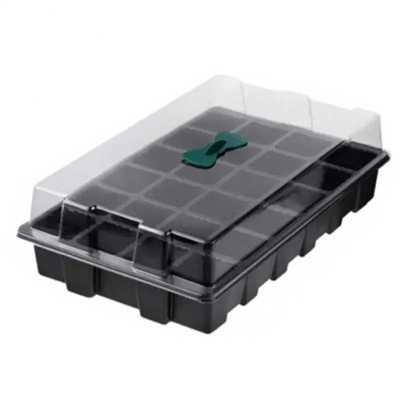 Set 24 Holes Seedling Tray Seedling Box With Big Holes Gardening Flower And Plant Pots Greenhouse Seed Planting Box With