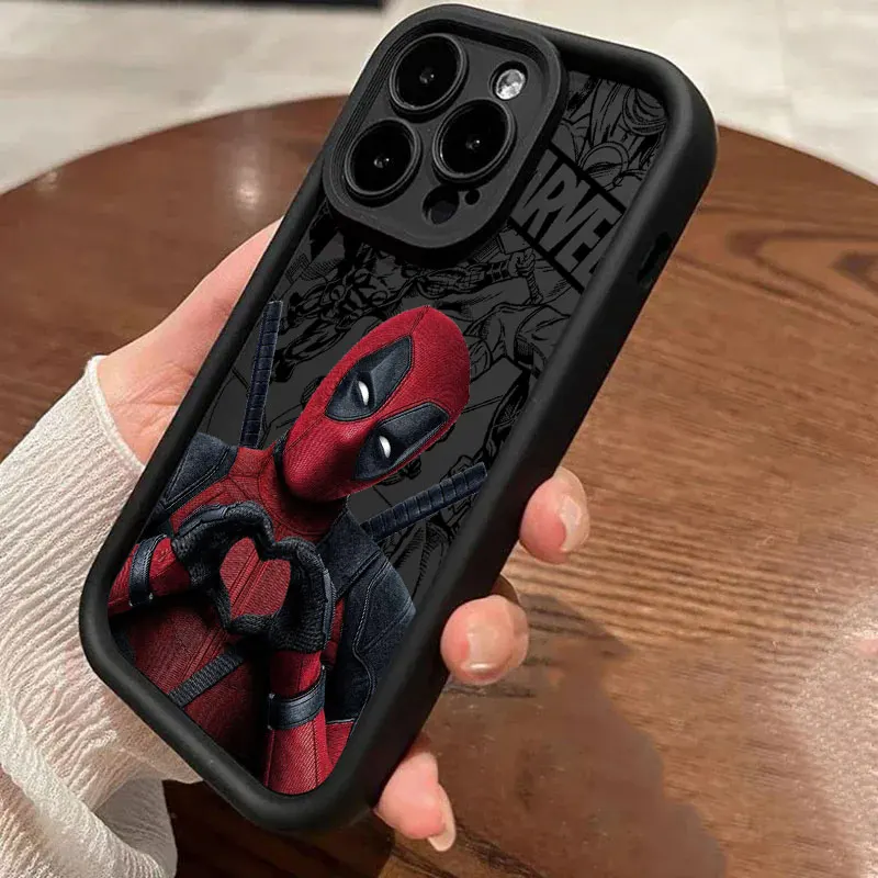 Movie Deadpools Phone Case For OnePlus 15 13 13T 12 12R 11 11R 10R 8T Nord CE Ace 2 3 4 5 6 Lite 4G 5G Soft Silicone Back Cover