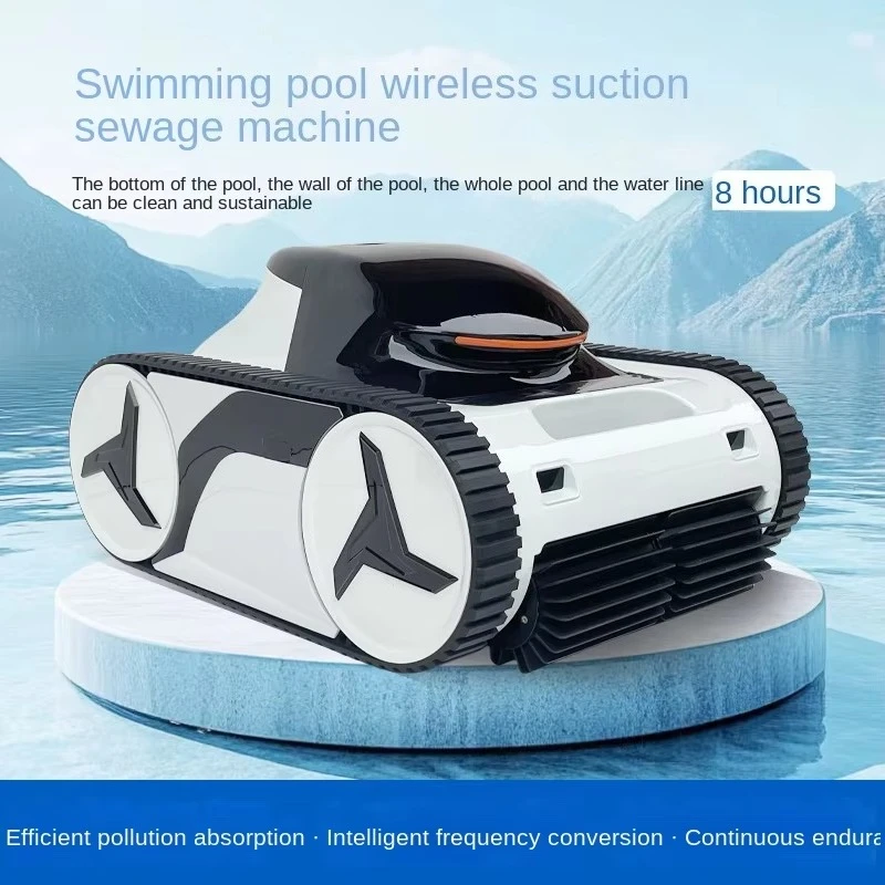 التلقائي روبوت تنظيف حمام السباحة تحت الماء اللاسلكية شفط مياه الصرف الصحي أدوات تنظيف حمام السباحة الملحقات #3