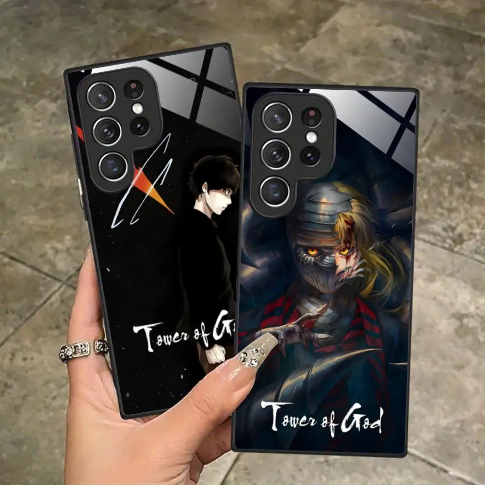Anime Game Tower of God Phone Case for Samsung Galaxy A56 55 54 53 52 51 36 35 34 23 16 15 5G Glass Protective Cover