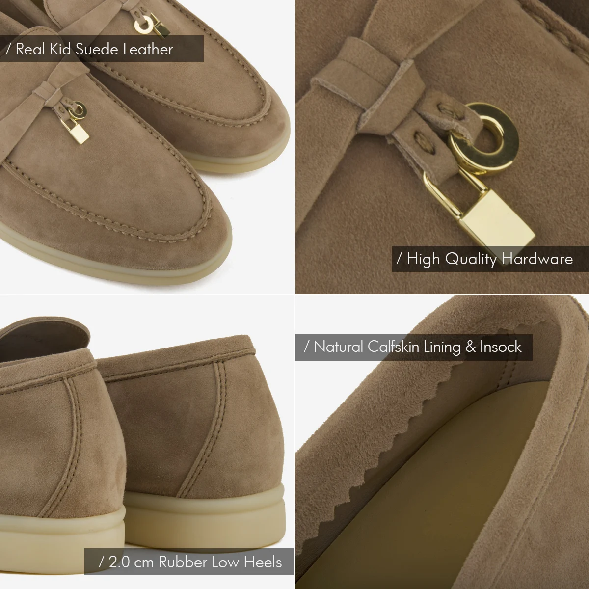 Donna-in Luxury Sheep Suede Loafers Shoes Women Slip-on Casual Flat Shoes Soft Comfortable Tassel Handmade Elegant Female Shoe