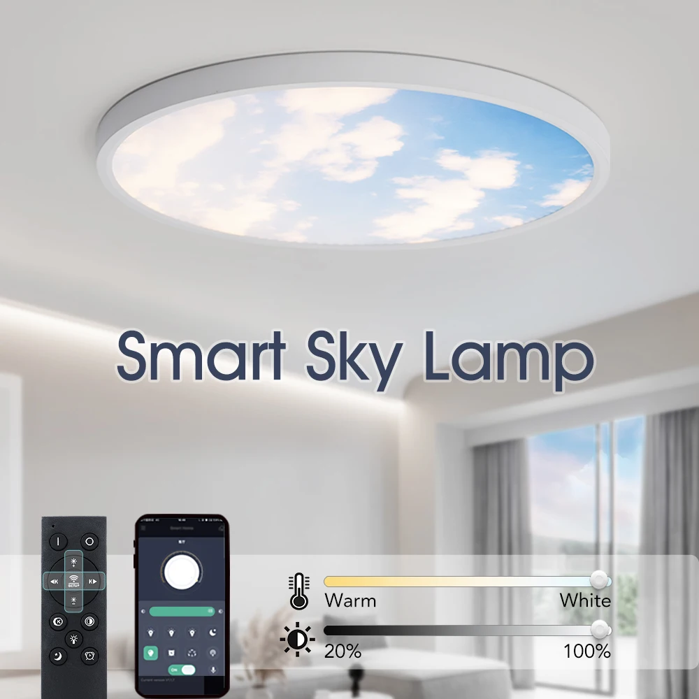 

Modern decorative LED ceiling light 24W 42W 110V 220V 0.9-inch ultra-thin indoor switch control and smart control model light