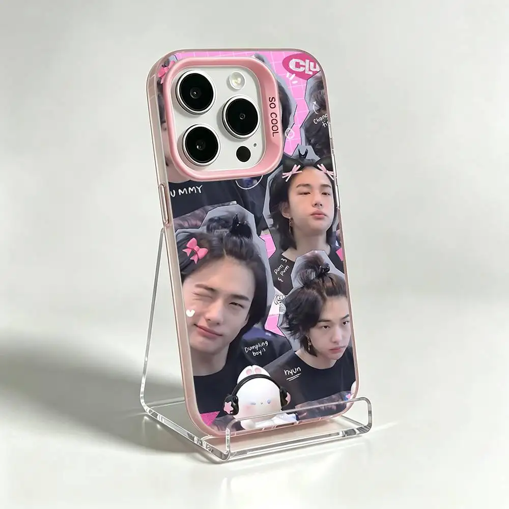 Cute-T-hyunjin-S Phone Case For IPhone 17 16 15 11 12 13 14 Pro Max 16 Plus 12 Mini 7 8 XR XS 15Pro MAX Cove view 4
