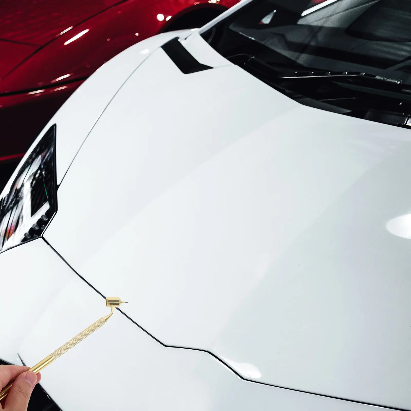 

Automotive Touch Paint Pen 05mm Slanted Tip Fine Liner Car Scratch Scratch Repairing Tool Repair Vibrant Color Portable