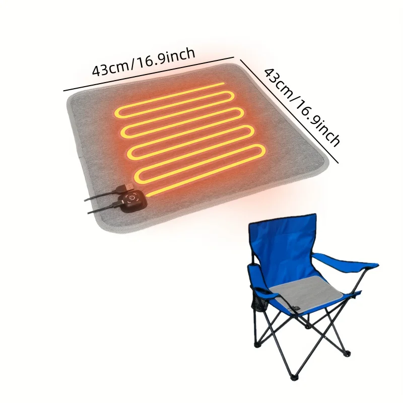 Portable Folding Heating Pad，Suitable for sports events、Outdoor Activities、Hiking、Office、Fishing