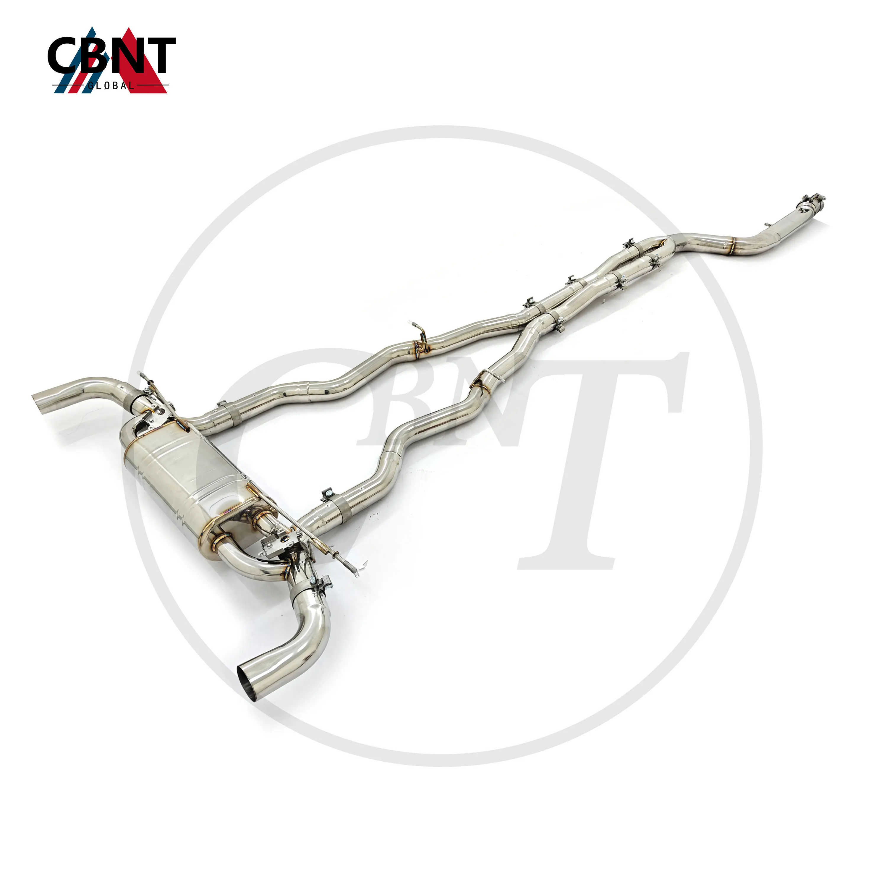 

CBNT for BMW 8 Series G14 G15 G16 840i B58 3.0T Valved Catback High Quality SS304 Tuning Valvetronic Exhaust System Muffler