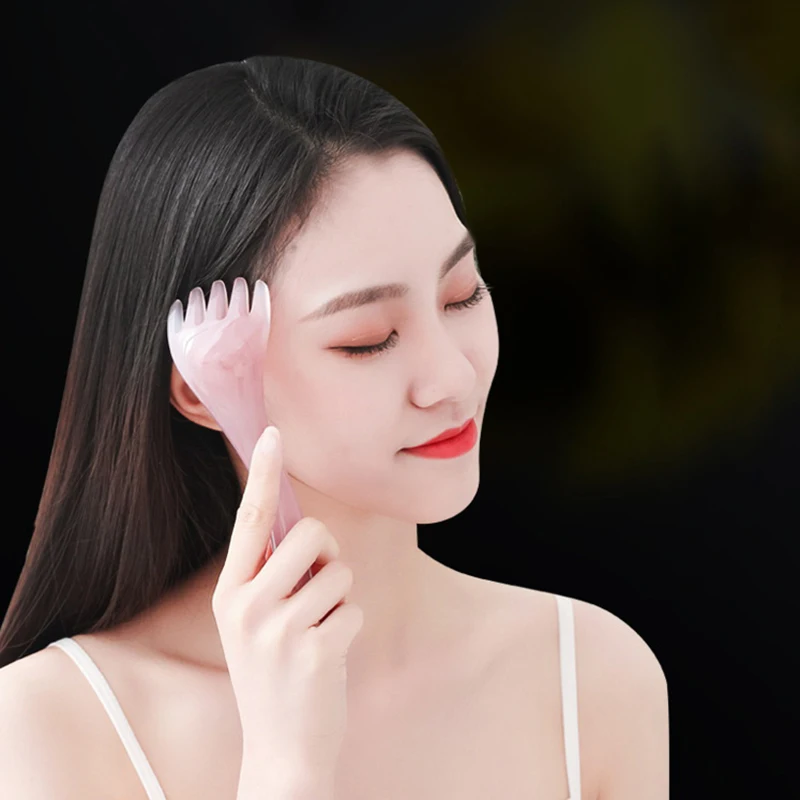 

Head Massager Scalp Gua Sha For Body Neck Leg Massage Five-claw Head Scraping Stick Massage Scraping Claw Massage Visage