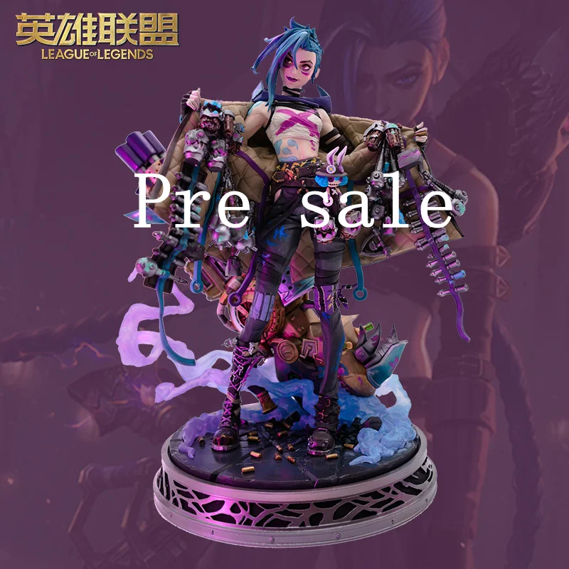 Arcane League Of Legends Lol Kinkes 1/7 Sculpture Game Accessories Handmade Anime Doll Pre Sale Holiday Gifts Pvc Collection