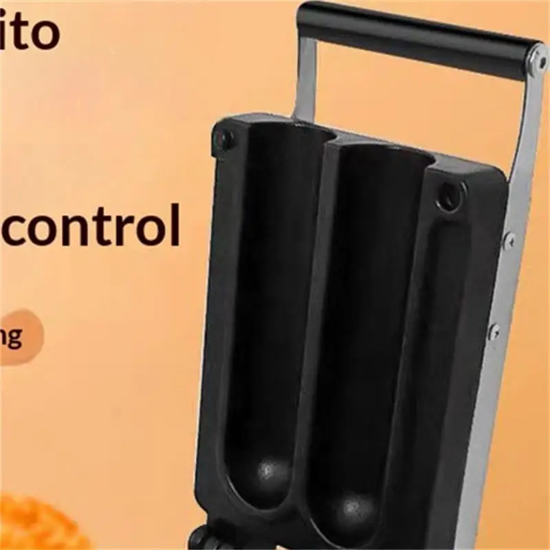 Máquina Comercial de Doble Placa para Rollos de Pollo 110V/220V, Tostadora de Wraps de Pollo, Máquina para Hacer Sándwiches y Burritos