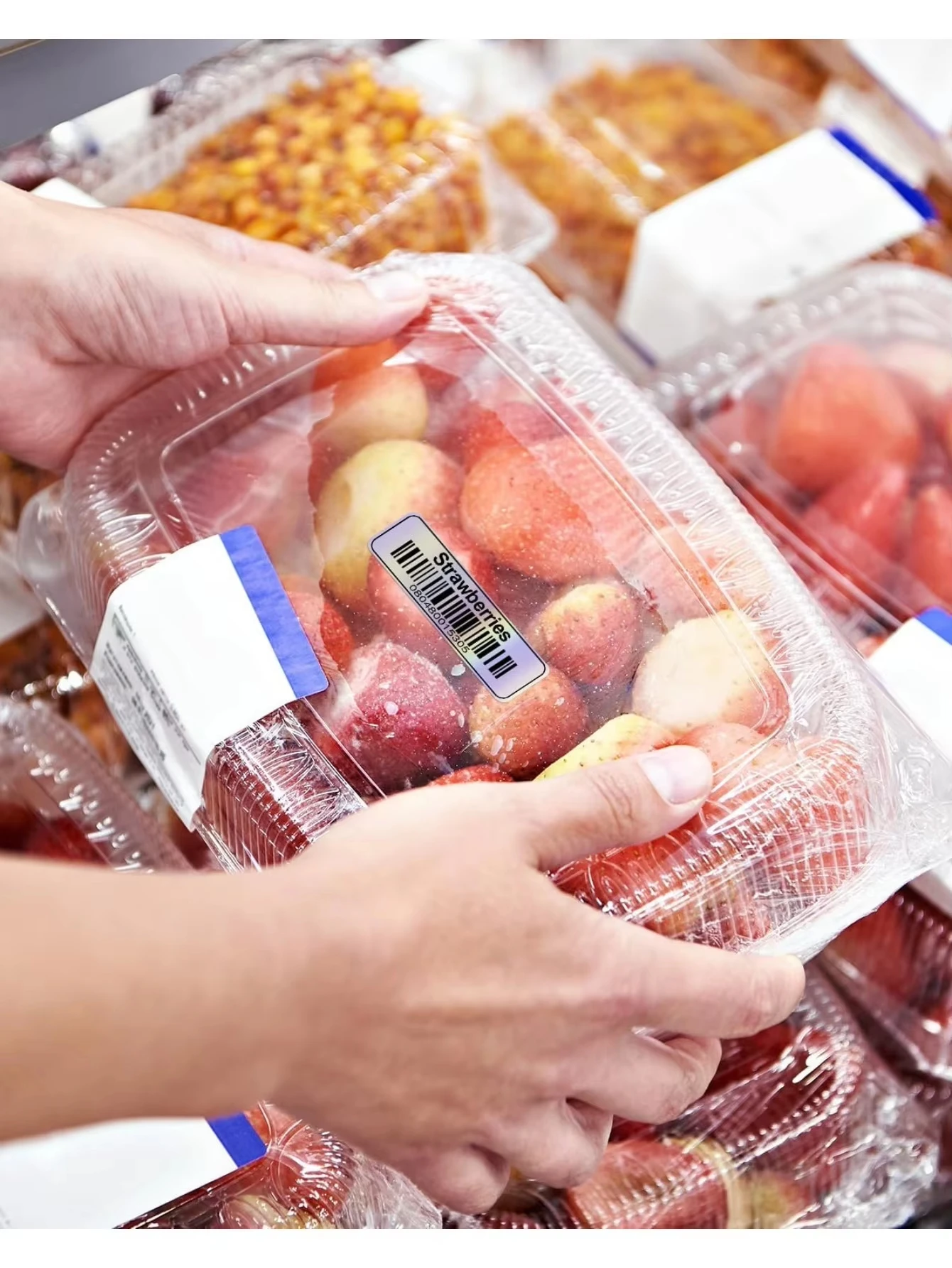 12x40 مللي متر تسميات الليزر الثلاثية الأبعاد الفضة تسميات بريق ملصقات معدنية للهدايا/المكتب/المطبخ Compat Phomemo D30/Q30 الطابعة