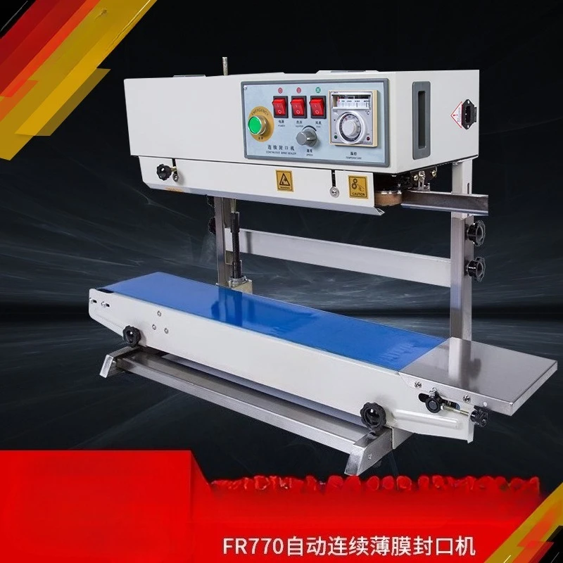 Automatic continuous tea food aluminum foil bag film packaging bag sealing machine