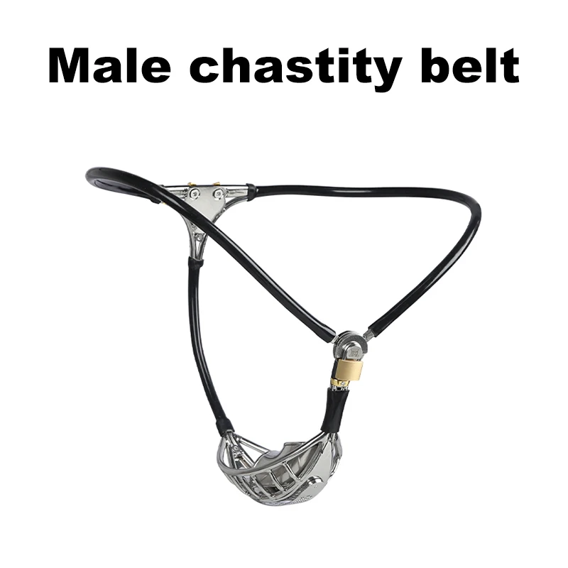 

Male chastity belt with chastity lock, anal plug, chastity pants for men, cock cage, sissy, chastity lock, BDSM, and fetish