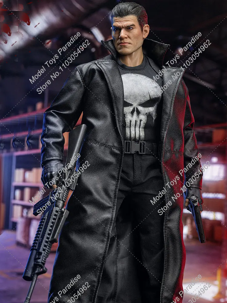 Tough Guys TG-8006 1/6 Men Soldier Punisher Frank Castle Villainous Hero Full Set 12'' Movable  Action Figure Collectible Model