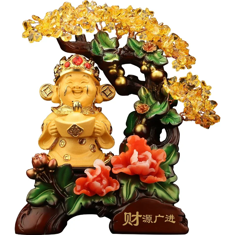 Pachira Macrocarpa Decoration Wine Cabinet Decoration Home Living Room
