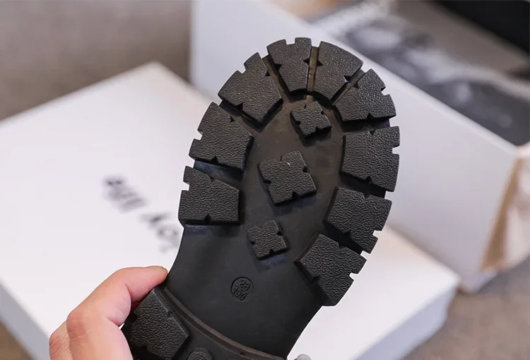 Frühling Herbst Jungen Mädchen Dickbesohlte Lackleder Oxford-Schuhe Kinder Weichbesohlte Rutschfeste Schul-Loafer Kinder Freizeit Schüler Schuhe – Detail 20