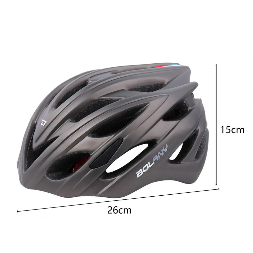 BOLANY Integrated Bicycle Helmet Lightweight PC Shell Adjustable Outdoor Cycling Safety Helmet Cycling Equipment